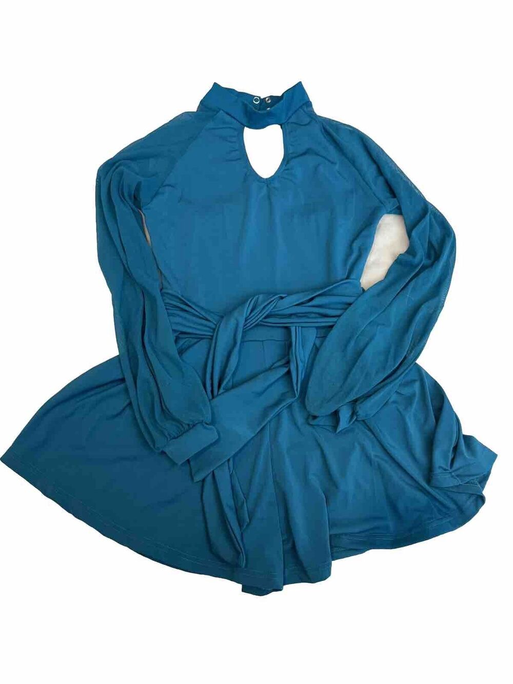 Weissman 12522 Blue Romper Dance Costume LC